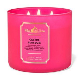 BBW Cactus Blossom 3-Wick Candle